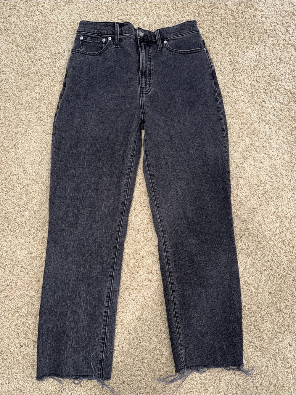 Madewell The Perfect Vintage Straight Jean in Lunar Wash Size 29 - Picture 1 of 6